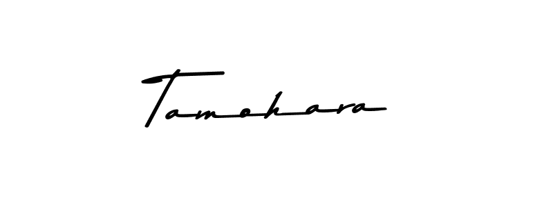 Use a signature maker to create a handwritten signature online. With this signature software, you can design (Asem Kandis PERSONAL USE) your own signature for name Tamohara. Tamohara signature style 9 images and pictures png
