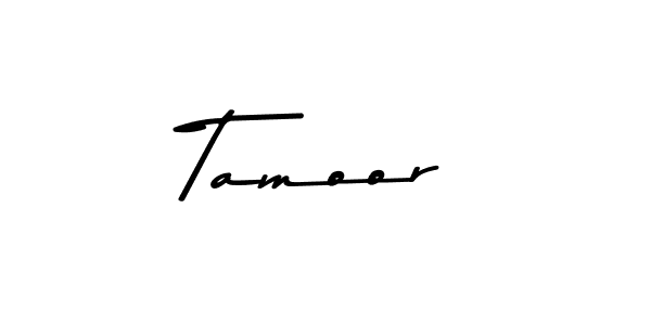 Create a beautiful signature design for name Tamoor. With this signature (Asem Kandis PERSONAL USE) fonts, you can make a handwritten signature for free. Tamoor signature style 9 images and pictures png