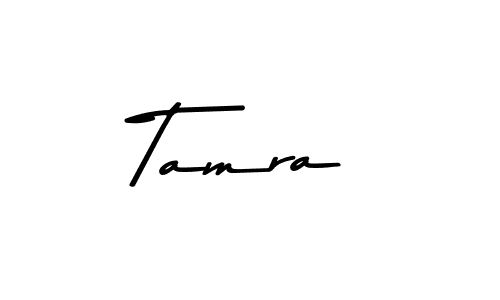 Tamra stylish signature style. Best Handwritten Sign (Asem Kandis PERSONAL USE) for my name. Handwritten Signature Collection Ideas for my name Tamra. Tamra signature style 9 images and pictures png