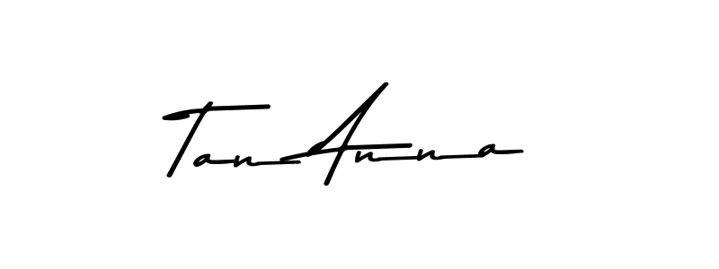 Asem Kandis PERSONAL USE is a professional signature style that is perfect for those who want to add a touch of class to their signature. It is also a great choice for those who want to make their signature more unique. Get Tan Anna name to fancy signature for free. Tan Anna signature style 9 images and pictures png