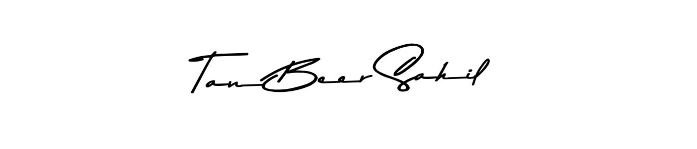 Here are the top 10 professional signature styles for the name Tan Beer Sahil. These are the best autograph styles you can use for your name. Tan Beer Sahil signature style 9 images and pictures png