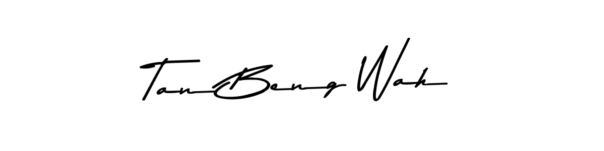 Create a beautiful signature design for name Tan Beng Wah. With this signature (Asem Kandis PERSONAL USE) fonts, you can make a handwritten signature for free. Tan Beng Wah signature style 9 images and pictures png