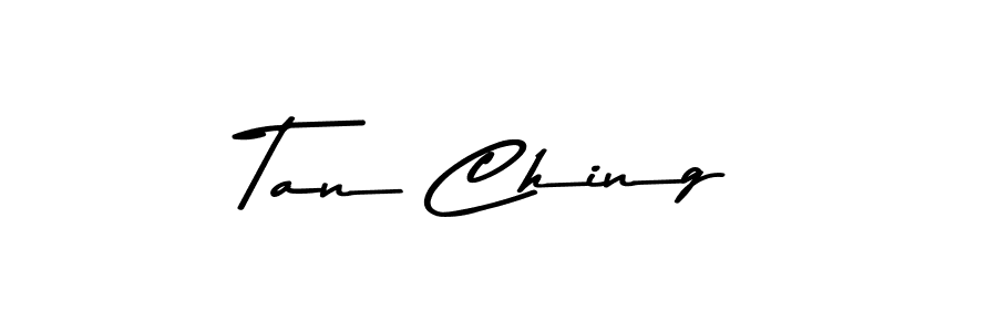 Similarly Asem Kandis PERSONAL USE is the best handwritten signature design. Signature creator online .You can use it as an online autograph creator for name Tan Ching. Tan Ching signature style 9 images and pictures png