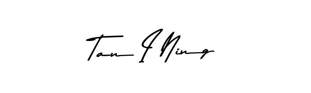 Best and Professional Signature Style for Tan I Ning. Asem Kandis PERSONAL USE Best Signature Style Collection. Tan I Ning signature style 9 images and pictures png