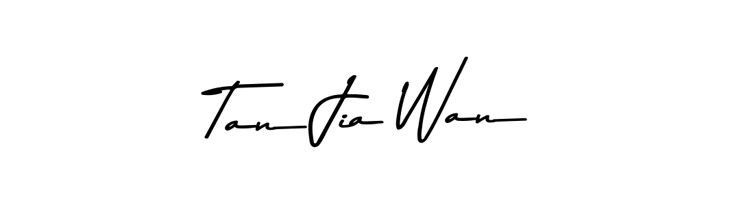 Tan Jia Wan stylish signature style. Best Handwritten Sign (Asem Kandis PERSONAL USE) for my name. Handwritten Signature Collection Ideas for my name Tan Jia Wan. Tan Jia Wan signature style 9 images and pictures png