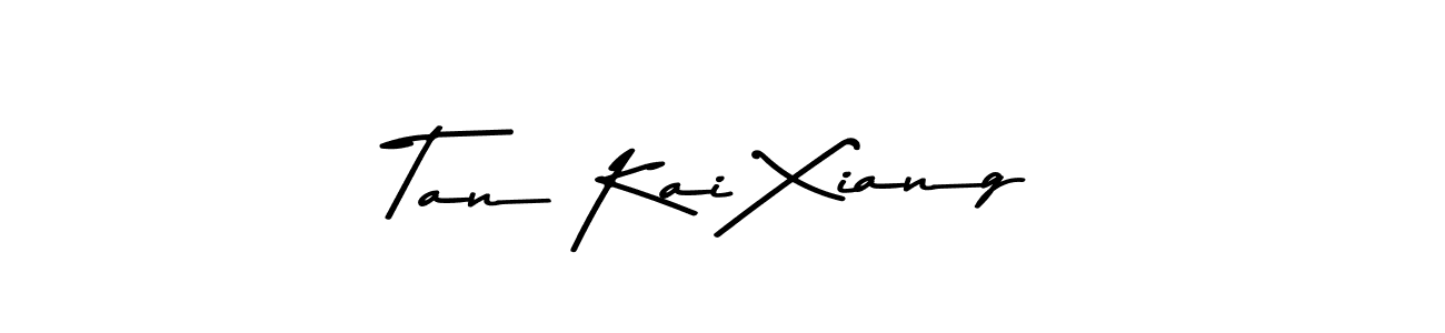 Create a beautiful signature design for name Tan Kai Xiang. With this signature (Asem Kandis PERSONAL USE) fonts, you can make a handwritten signature for free. Tan Kai Xiang signature style 9 images and pictures png