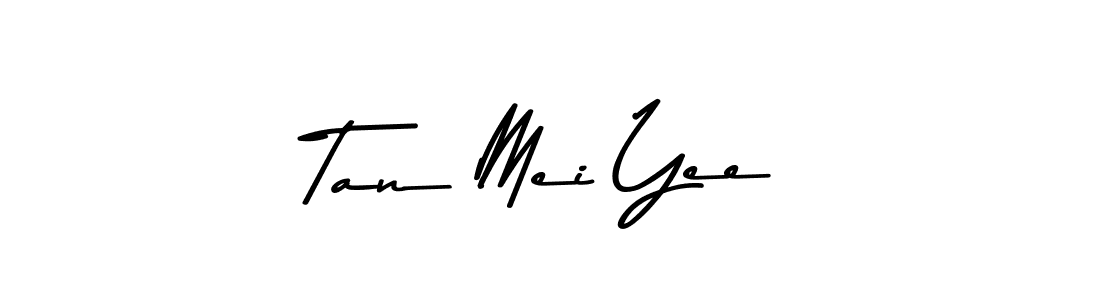 Create a beautiful signature design for name Tan Mei Yee. With this signature (Asem Kandis PERSONAL USE) fonts, you can make a handwritten signature for free. Tan Mei Yee signature style 9 images and pictures png