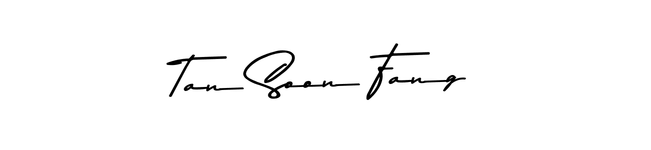 Design your own signature with our free online signature maker. With this signature software, you can create a handwritten (Asem Kandis PERSONAL USE) signature for name Tan Soon Fang. Tan Soon Fang signature style 9 images and pictures png