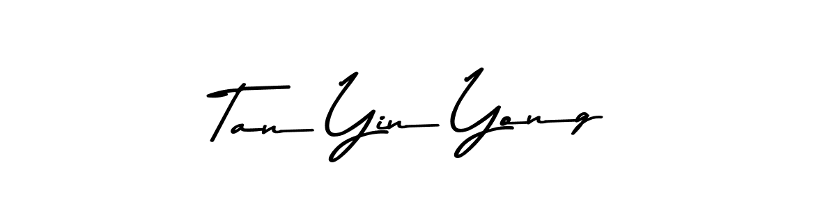 Tan Yin Yong stylish signature style. Best Handwritten Sign (Asem Kandis PERSONAL USE) for my name. Handwritten Signature Collection Ideas for my name Tan Yin Yong. Tan Yin Yong signature style 9 images and pictures png