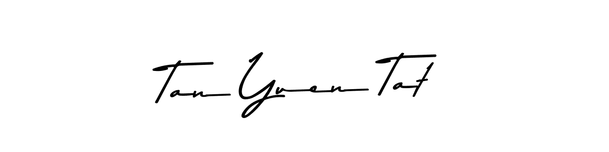 Design your own signature with our free online signature maker. With this signature software, you can create a handwritten (Asem Kandis PERSONAL USE) signature for name Tan Yuen Tat. Tan Yuen Tat signature style 9 images and pictures png