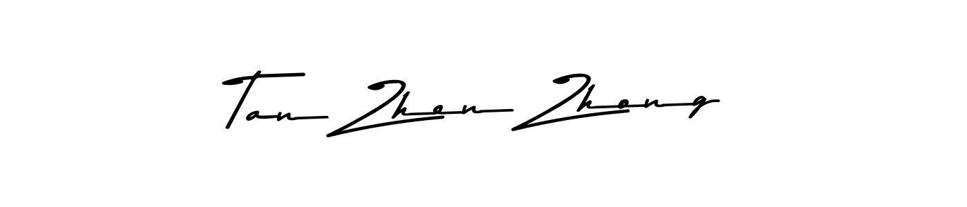 Also we have Tan Zhen Zhong name is the best signature style. Create professional handwritten signature collection using Asem Kandis PERSONAL USE autograph style. Tan Zhen Zhong signature style 9 images and pictures png