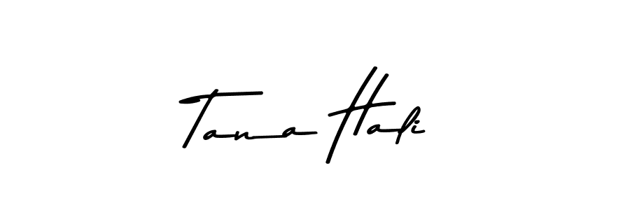 This is the best signature style for the Tana Hali name. Also you like these signature font (Asem Kandis PERSONAL USE). Mix name signature. Tana Hali signature style 9 images and pictures png
