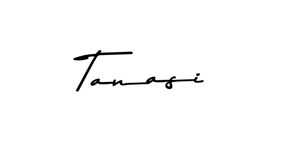 Create a beautiful signature design for name Tanasi. With this signature (Asem Kandis PERSONAL USE) fonts, you can make a handwritten signature for free. Tanasi signature style 9 images and pictures png