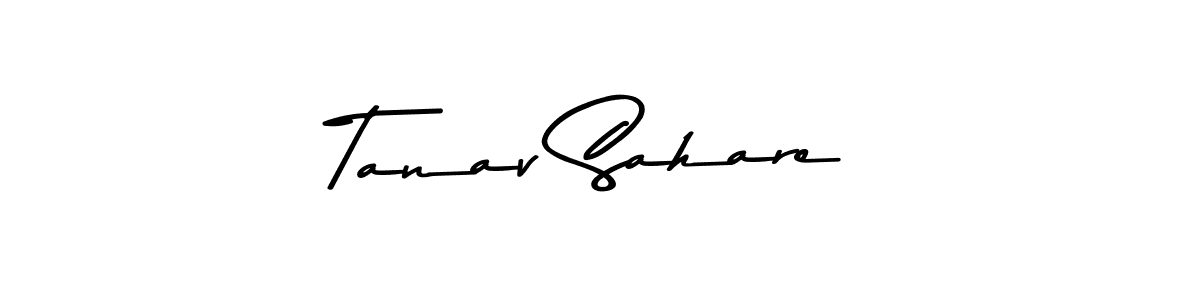 if you are searching for the best signature style for your name Tanav Sahare. so please give up your signature search. here we have designed multiple signature styles  using Asem Kandis PERSONAL USE. Tanav Sahare signature style 9 images and pictures png