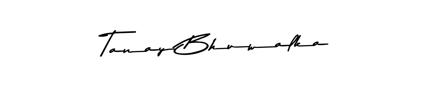 Design your own signature with our free online signature maker. With this signature software, you can create a handwritten (Asem Kandis PERSONAL USE) signature for name Tanay Bhuwalka. Tanay Bhuwalka signature style 9 images and pictures png