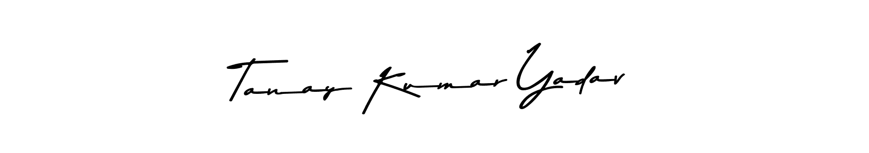 The best way (Asem Kandis PERSONAL USE) to make a short signature is to pick only two or three words in your name. The name Tanay Kumar Yadav include a total of six letters. For converting this name. Tanay Kumar Yadav signature style 9 images and pictures png