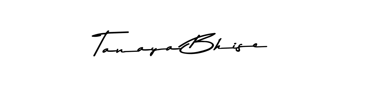 Tanaya Bhise stylish signature style. Best Handwritten Sign (Asem Kandis PERSONAL USE) for my name. Handwritten Signature Collection Ideas for my name Tanaya Bhise. Tanaya Bhise signature style 9 images and pictures png