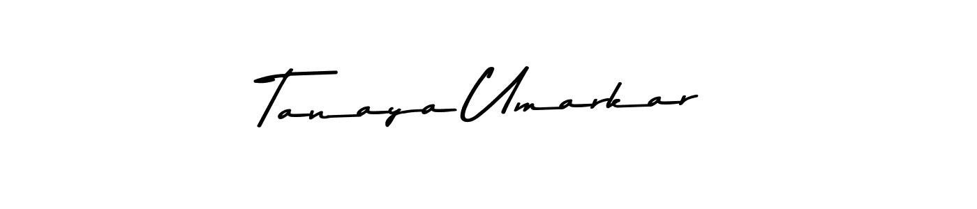 The best way (Asem Kandis PERSONAL USE) to make a short signature is to pick only two or three words in your name. The name Tanaya Umarkar include a total of six letters. For converting this name. Tanaya Umarkar signature style 9 images and pictures png