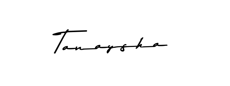 Make a beautiful signature design for name Tanaysha. With this signature (Asem Kandis PERSONAL USE) style, you can create a handwritten signature for free. Tanaysha signature style 9 images and pictures png