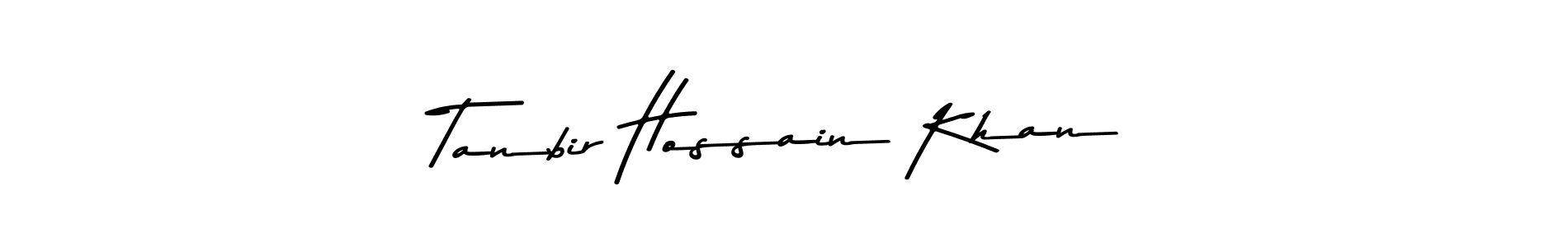 Tanbir Hossain Khan stylish signature style. Best Handwritten Sign (Asem Kandis PERSONAL USE) for my name. Handwritten Signature Collection Ideas for my name Tanbir Hossain Khan. Tanbir Hossain Khan signature style 9 images and pictures png
