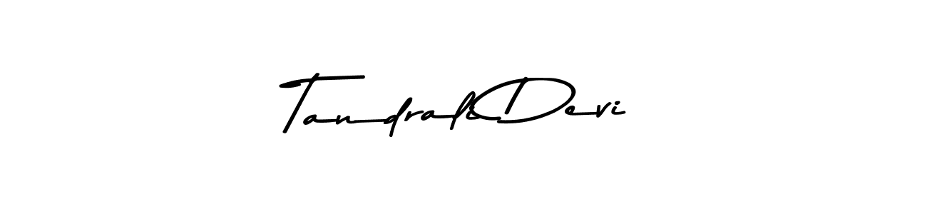 Asem Kandis PERSONAL USE is a professional signature style that is perfect for those who want to add a touch of class to their signature. It is also a great choice for those who want to make their signature more unique. Get Tandrali Devi name to fancy signature for free. Tandrali Devi signature style 9 images and pictures png