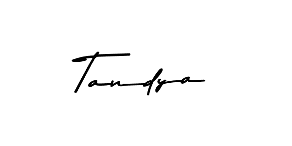 Use a signature maker to create a handwritten signature online. With this signature software, you can design (Asem Kandis PERSONAL USE) your own signature for name Tandya. Tandya signature style 9 images and pictures png