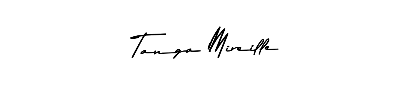 Design your own signature with our free online signature maker. With this signature software, you can create a handwritten (Asem Kandis PERSONAL USE) signature for name Tanga Mireille. Tanga Mireille signature style 9 images and pictures png