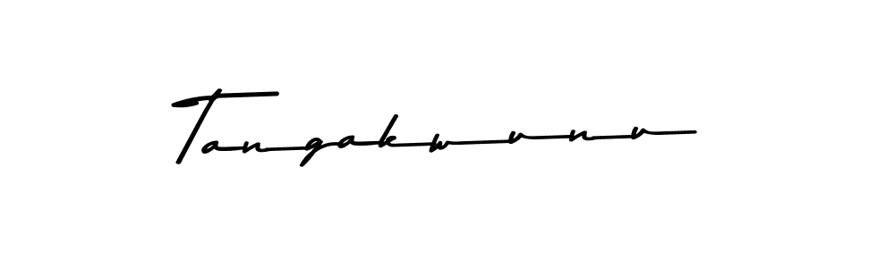 Make a beautiful signature design for name Tangakwunu. With this signature (Asem Kandis PERSONAL USE) style, you can create a handwritten signature for free. Tangakwunu signature style 9 images and pictures png