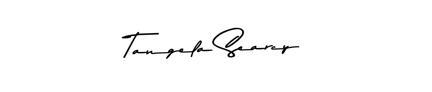 Make a beautiful signature design for name Tangela Searcy. Use this online signature maker to create a handwritten signature for free. Tangela Searcy signature style 9 images and pictures png