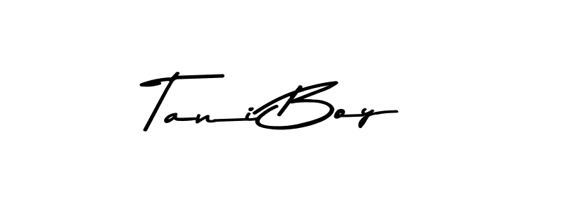 Check out images of Autograph of Tani Boy name. Actor Tani Boy Signature Style. Asem Kandis PERSONAL USE is a professional sign style online. Tani Boy signature style 9 images and pictures png