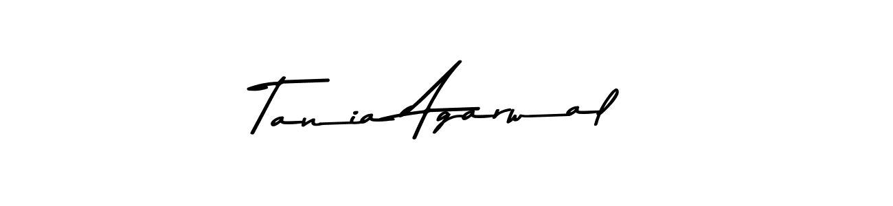 The best way (Asem Kandis PERSONAL USE) to make a short signature is to pick only two or three words in your name. The name Tania Agarwal include a total of six letters. For converting this name. Tania Agarwal signature style 9 images and pictures png