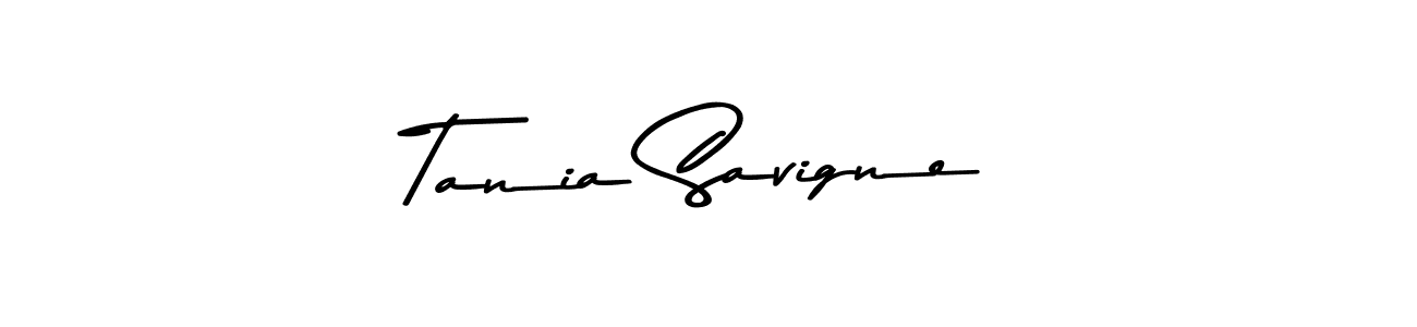 Make a beautiful signature design for name Tania Savigne. With this signature (Asem Kandis PERSONAL USE) style, you can create a handwritten signature for free. Tania Savigne signature style 9 images and pictures png