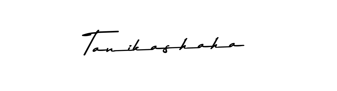 How to make Tanikashaha signature? Asem Kandis PERSONAL USE is a professional autograph style. Create handwritten signature for Tanikashaha name. Tanikashaha signature style 9 images and pictures png