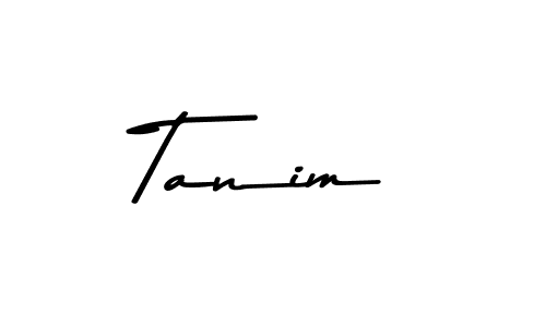 How to make Tanim name signature. Use Asem Kandis PERSONAL USE style for creating short signs online. This is the latest handwritten sign. Tanim signature style 9 images and pictures png