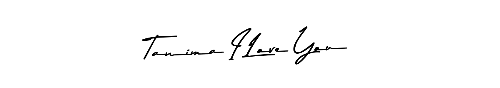 Also we have Tanima I Love You name is the best signature style. Create professional handwritten signature collection using Asem Kandis PERSONAL USE autograph style. Tanima I Love You signature style 9 images and pictures png