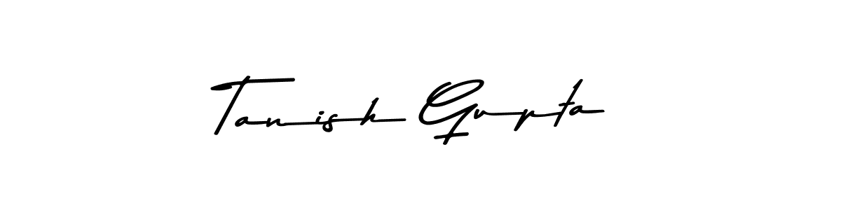 Design your own signature with our free online signature maker. With this signature software, you can create a handwritten (Asem Kandis PERSONAL USE) signature for name Tanish Gupta. Tanish Gupta signature style 9 images and pictures png