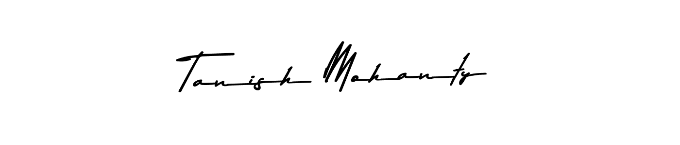 Make a beautiful signature design for name Tanish Mohanty. With this signature (Asem Kandis PERSONAL USE) style, you can create a handwritten signature for free. Tanish Mohanty signature style 9 images and pictures png