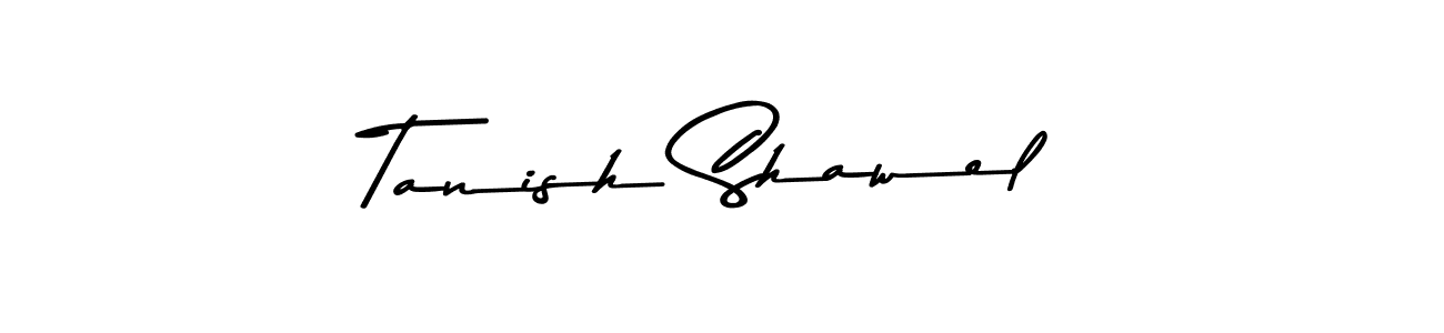 Similarly Asem Kandis PERSONAL USE is the best handwritten signature design. Signature creator online .You can use it as an online autograph creator for name Tanish Shawel. Tanish Shawel signature style 9 images and pictures png