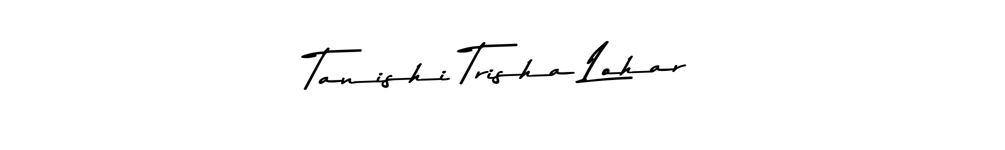 Check out images of Autograph of Tanishi Trisha Lohar name. Actor Tanishi Trisha Lohar Signature Style. Asem Kandis PERSONAL USE is a professional sign style online. Tanishi Trisha Lohar signature style 9 images and pictures png