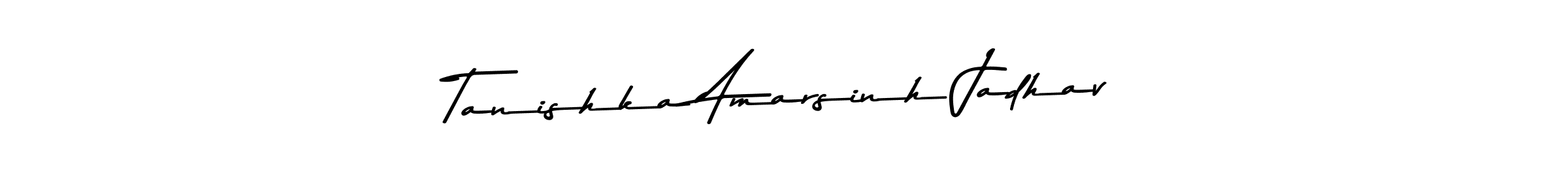 Also we have Tanishka Amarsinh Jadhav name is the best signature style. Create professional handwritten signature collection using Asem Kandis PERSONAL USE autograph style. Tanishka Amarsinh Jadhav signature style 9 images and pictures png