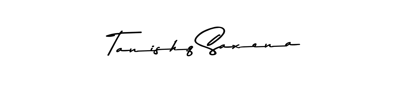 Design your own signature with our free online signature maker. With this signature software, you can create a handwritten (Asem Kandis PERSONAL USE) signature for name Tanishq Saxena. Tanishq Saxena signature style 9 images and pictures png