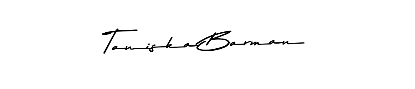 You should practise on your own different ways (Asem Kandis PERSONAL USE) to write your name (Taniska Barman) in signature. don't let someone else do it for you. Taniska Barman signature style 9 images and pictures png