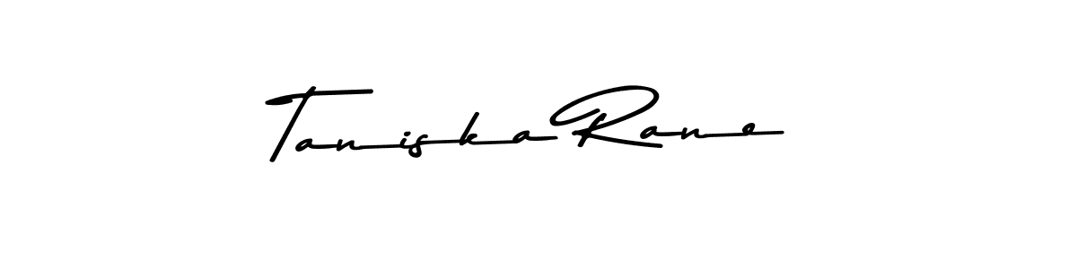 Make a beautiful signature design for name Taniska Rane. Use this online signature maker to create a handwritten signature for free. Taniska Rane signature style 9 images and pictures png