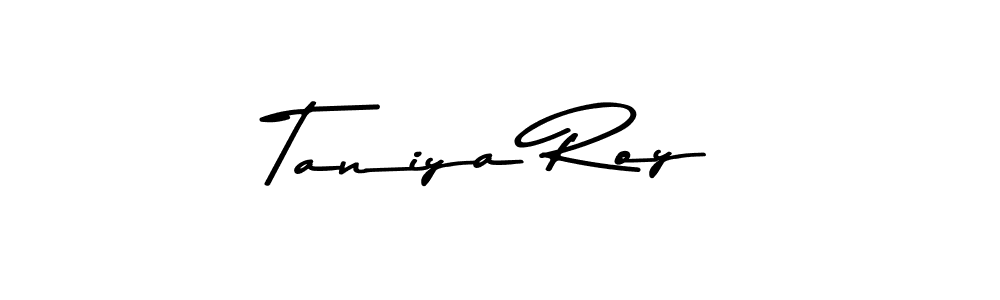 Use a signature maker to create a handwritten signature online. With this signature software, you can design (Asem Kandis PERSONAL USE) your own signature for name Taniya Roy. Taniya Roy signature style 9 images and pictures png