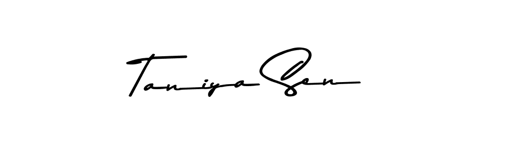 Also we have Taniya Sen name is the best signature style. Create professional handwritten signature collection using Asem Kandis PERSONAL USE autograph style. Taniya Sen signature style 9 images and pictures png