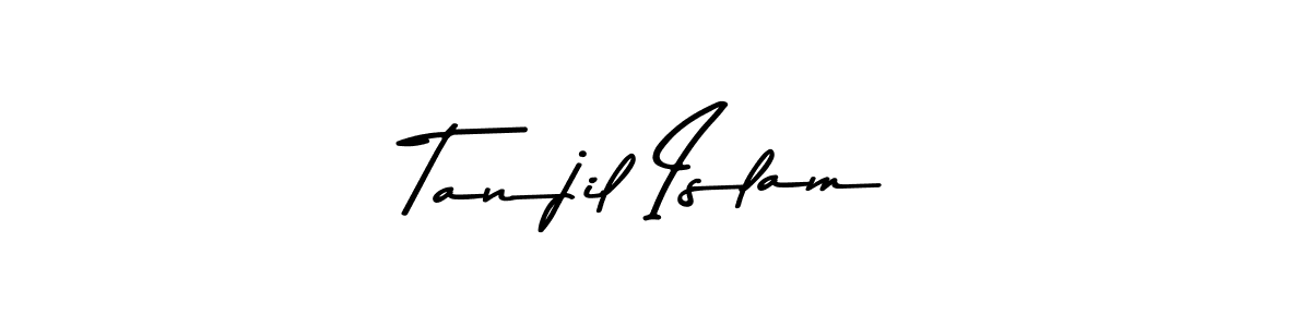 You should practise on your own different ways (Asem Kandis PERSONAL USE) to write your name (Tanjil Islam) in signature. don't let someone else do it for you. Tanjil Islam signature style 9 images and pictures png