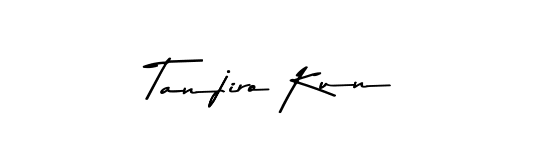 Make a beautiful signature design for name Tanjiro Kun. With this signature (Asem Kandis PERSONAL USE) style, you can create a handwritten signature for free. Tanjiro Kun signature style 9 images and pictures png