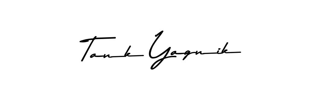 The best way (Asem Kandis PERSONAL USE) to make a short signature is to pick only two or three words in your name. The name Tank Yagnik include a total of six letters. For converting this name. Tank Yagnik signature style 9 images and pictures png