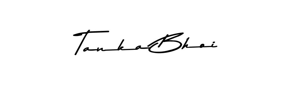 Similarly Asem Kandis PERSONAL USE is the best handwritten signature design. Signature creator online .You can use it as an online autograph creator for name Tanka Bhoi. Tanka Bhoi signature style 9 images and pictures png