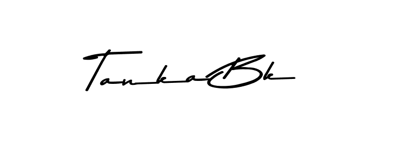 How to Draw Tanka Bk signature style? Asem Kandis PERSONAL USE is a latest design signature styles for name Tanka Bk. Tanka Bk signature style 9 images and pictures png